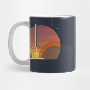 Falcon 9 heavy launch v.2 Mug